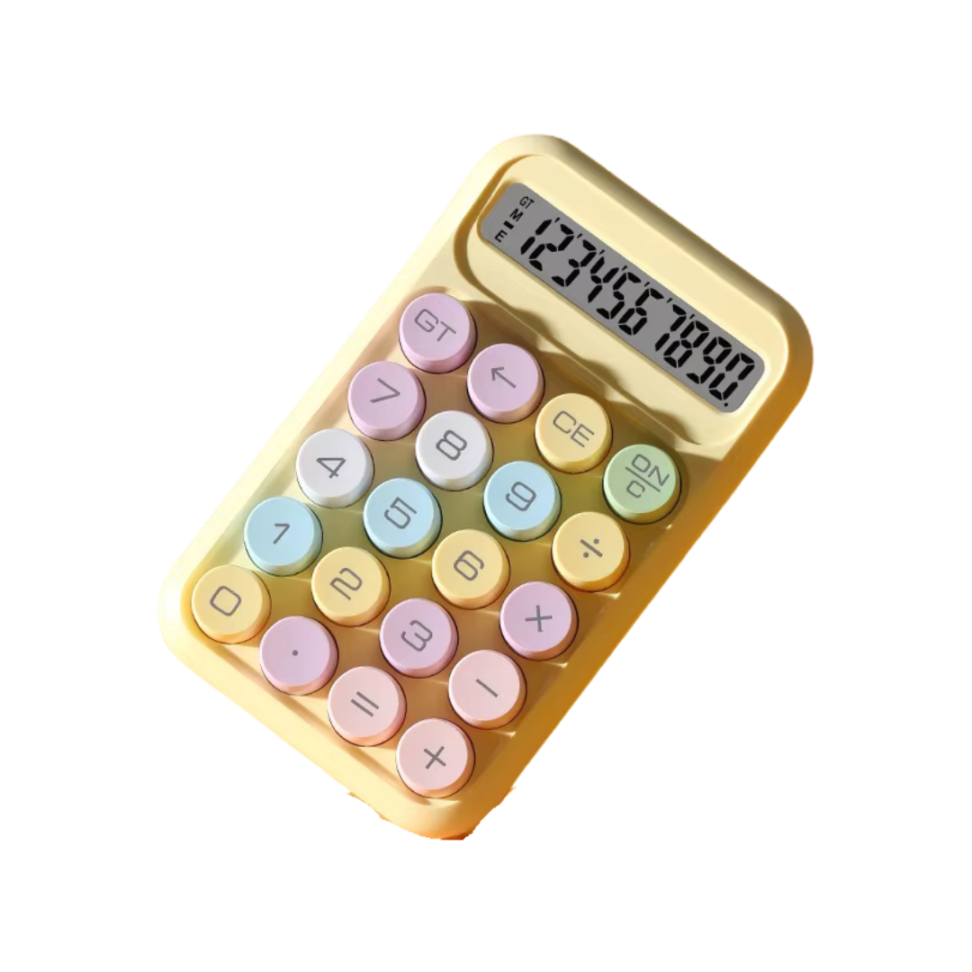 Poropop Calcolatrice Pastel mini